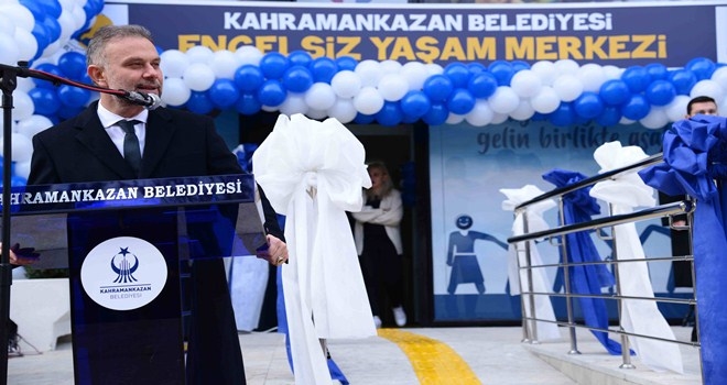 Kahramankazan´da engeller ortadan kalkıyor 