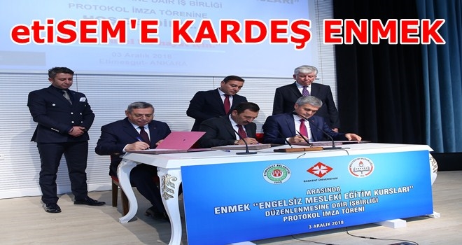 ENGELLİLER İÇİN MESLEK KURSLARI 