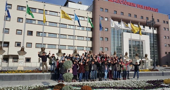 MUŞ´TAN GELDİLER, KEÇİÖREN´E HAYRAN KALDILAR