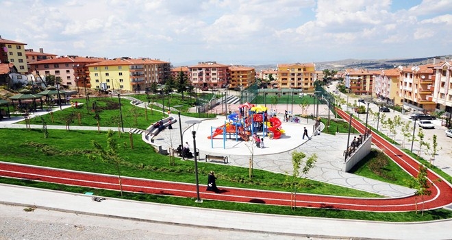 Parkı ve yeşili bol ilçe