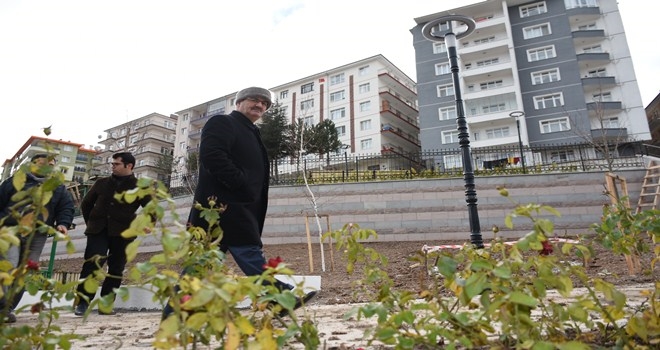 GÜNEY, GÜL BAHÇESİ ALANINDA İNCELEMELERDE BULUNDU