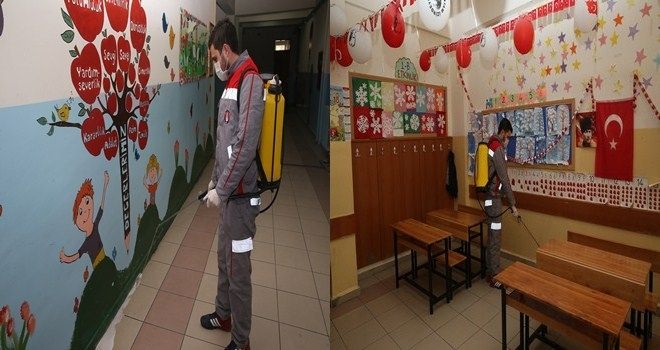 SİNCAN´DA OKULLAR YENİ DÖNEME HAZIR