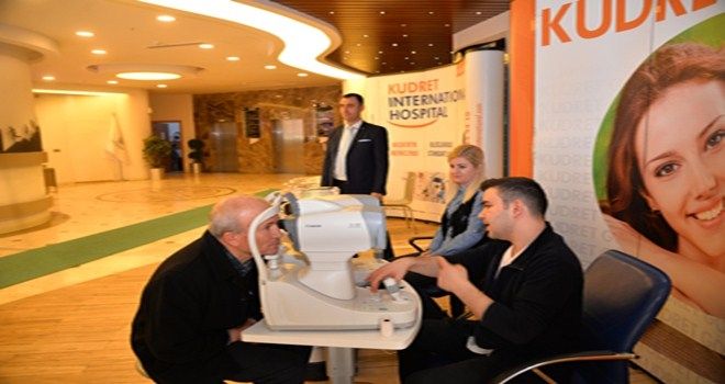 Kahramankazanlılar ücretsiz göz taramasından geçirildi