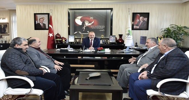 Pazaryerleri Esnaf Odasından Akgül´e Ziyaret