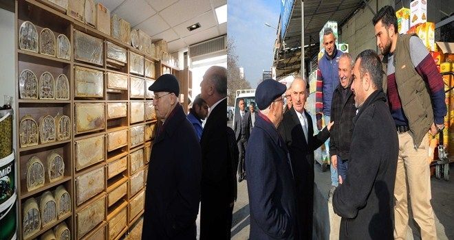 GİMAT esnafı Başkan Yaşar´ı ağırladı