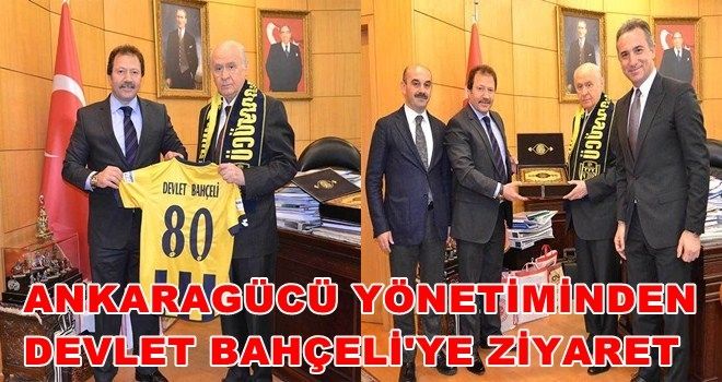 Mehmet Yiğiner´den Bahçeli´ye ziyaret