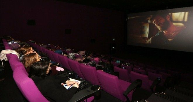 YENİMEK kursiyerinin sinema keyfi