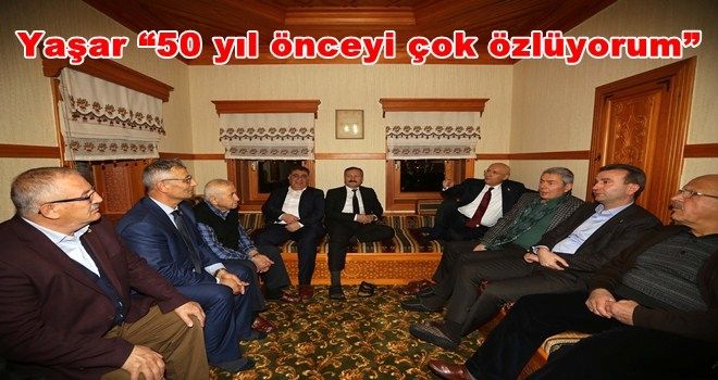 Başkan Yaşar Yuva´ya konuk oldu