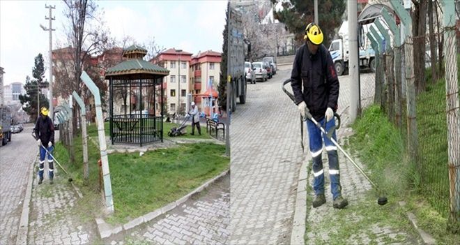Parklar bahara hazırlanıyor