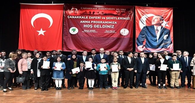 Binler Çanakkale için yürüdü