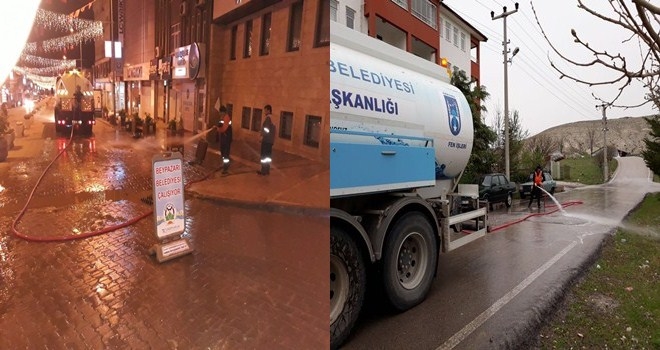 CADDE VE SOKAKLARDA BAHAR TEMİZLİĞİ