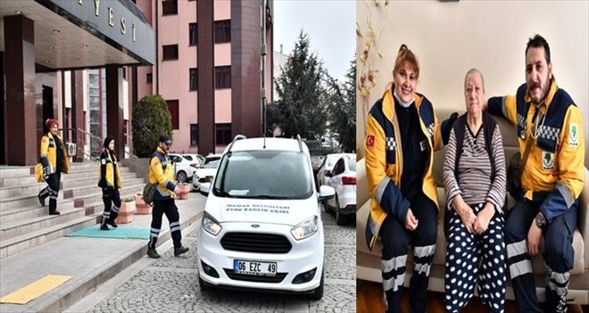 Evde Sağlık Hizmeti Hastaların Umudu Oluyor