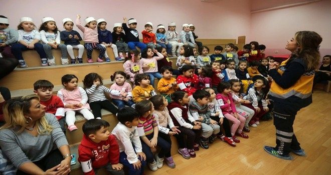 Yenimahalle´nin minikleri 112´yle tanıştı