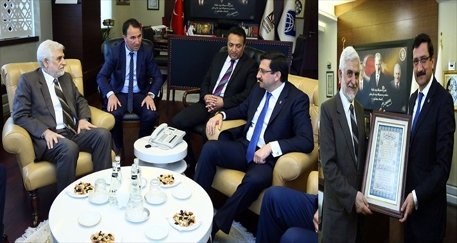 AFGAN BÜYÜKELÇİSİNDEN BAŞKAN AK´A ZİYARET