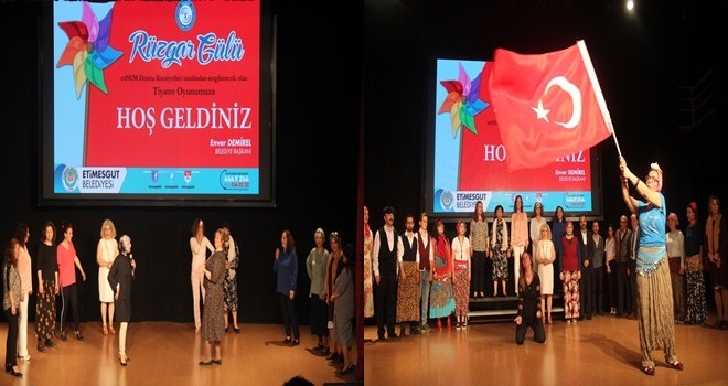 KORKUT ATA´DA TİYATRO KEYFİ
