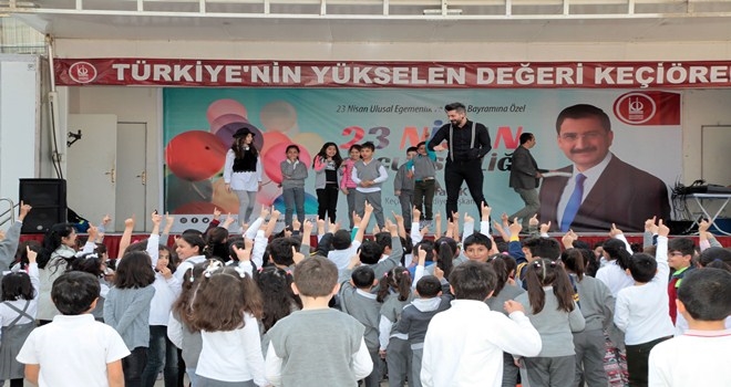 23 NİSAN COŞKUSU ERKEN BAŞLADI