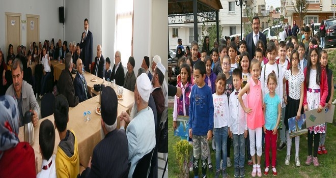 BAŞKAN AK YÜKSELTEPELİ´LERLE  BULUŞTU