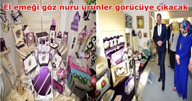 Aile Merkezleri sergiye hazırlanıyor