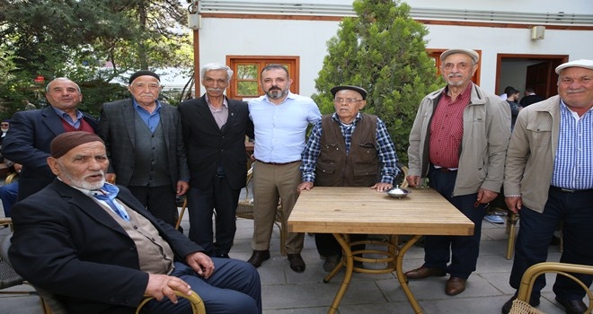 GÜNGÖRMÜŞLER KONAĞI BAŞKAN MURAT ERCAN´I AĞIRLADI 