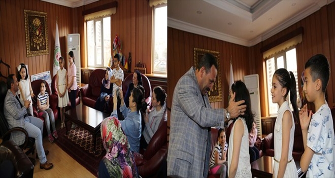 DEMİREL´DEN ÖĞRENCİLERE ÇEVRE DESTEĞİ