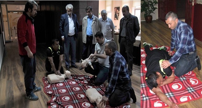 Belediye Personeline İlk Yardım Eğitimi