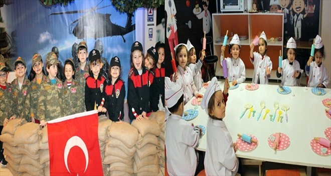 MİNİKLER MESLEKLERİ TANIDILAR