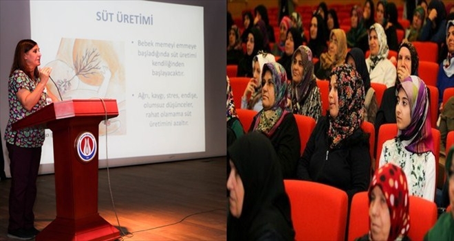 KADINLARA ANNELİK VE DOĞUM EĞİTİMİ VERİLDİ