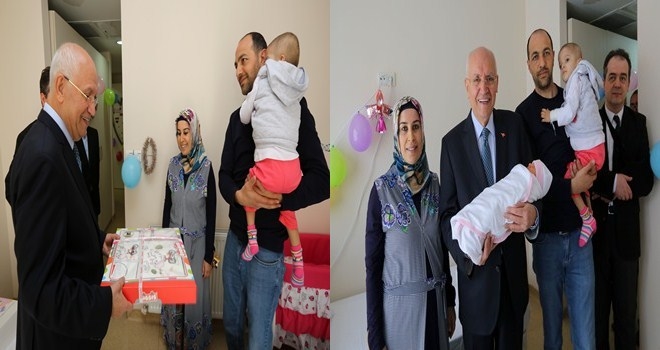 Zübeyde Hanım bu sefer doğuma ev sahipliği yaptı