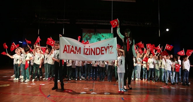 Miniklerin, yılsonu heyecanı 