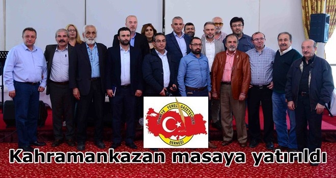 Ertürk yerel gazetecilerle buluştu
