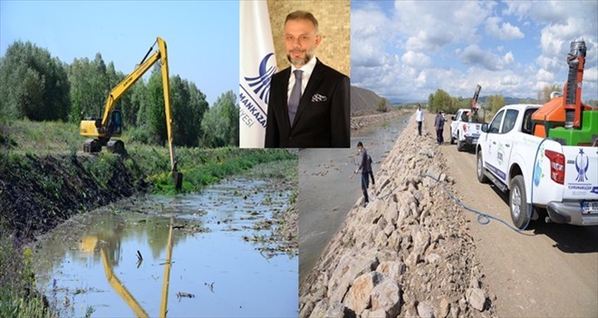 Haşare ve kötü koku ile mücadele ediliyor