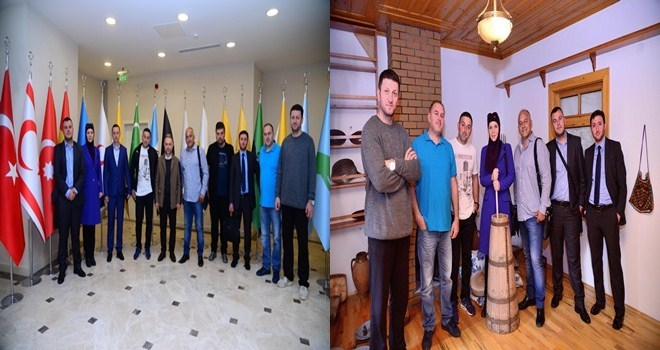 Kahramankazan Boşnak Milli Meclisi heyetini ağırladı 