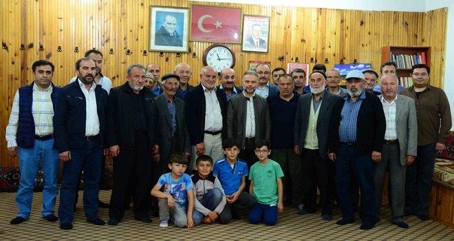 İlk iftar şehit aileleri ve gazilerle  
