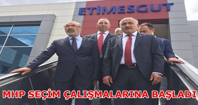 MHP MİLLETVEKİLİ ADAYLARI SEÇİM STARTINI ETİMESGUT´TAN VERDİLER