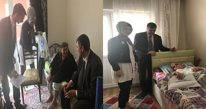 Evde Sağlık Hizmeti Alan ?Anneler? Unutulmadı