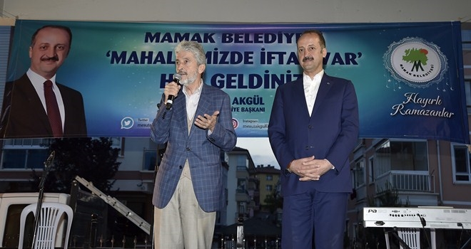 Tuna ve Akgül iftar sofrasında buluştu