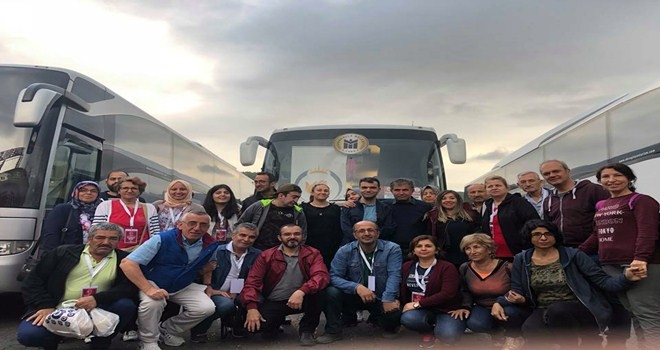 Yenimahalleli engelli ve aileleri Çanakkale´de