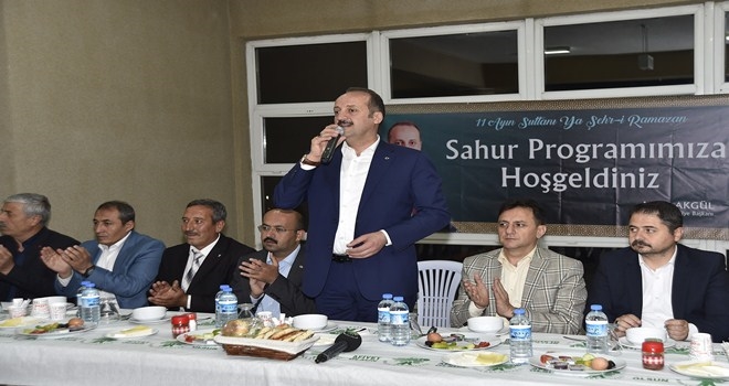 Sahurda buluştular