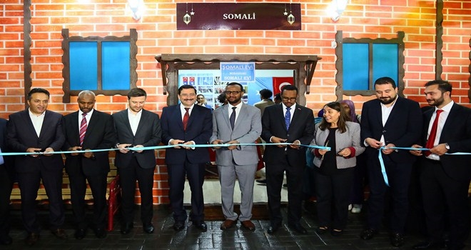 SOMALİ KEÇİÖREN´E İLK KEZ MİSAFİR OLDU