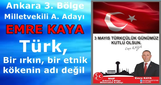 3 Mayıs Türkçüler Günü