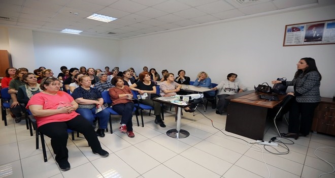 YENİMEK kursiyerlerine geri dönüşüm dersi