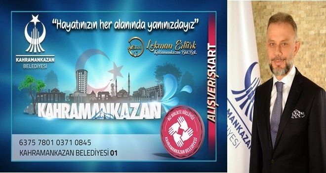 İhtiyaç sahiplerine ?Alışveriş Kart? desteği