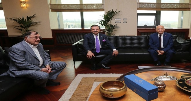 Yaşar´dan Hisarcıklıoğlu´na ?hayırlı olsun´ ziyareti