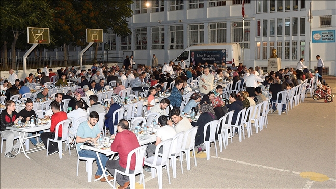 Şafaktepe Mahallesi sahurda buluştu