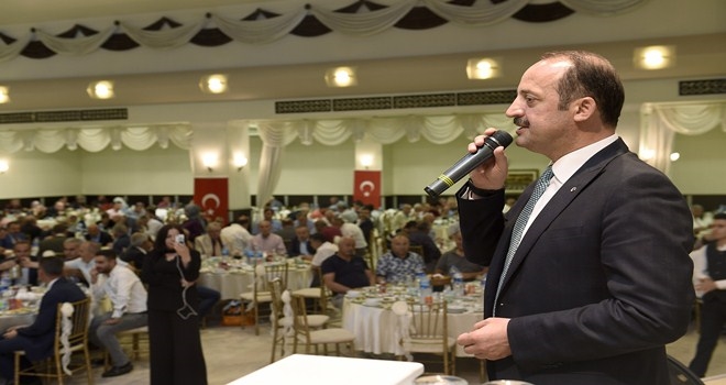 Akgül, federasyon ve derneklerle iftar sofrasında buluştu