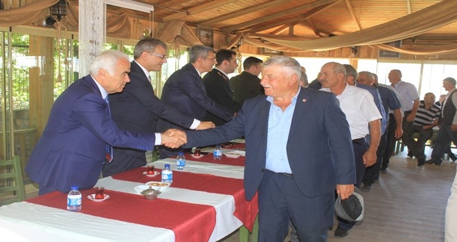 Beypazarı´nda bayramlaşma yapıldı