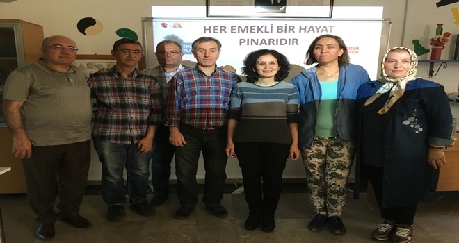 EMEKLİLERLE DENEYİM PAYLAŞIMINA DEVAM