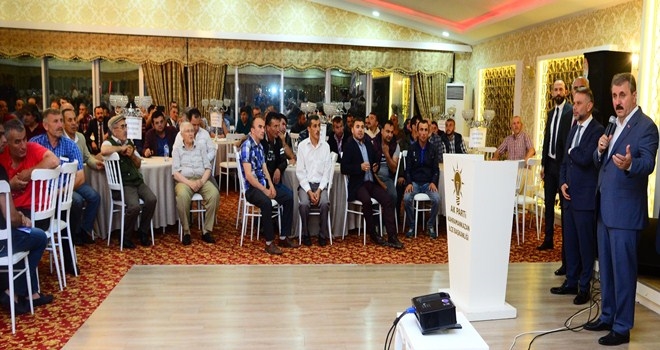 Destici ve Ertürk esnaf ve vatandaşın nabzını tuttu