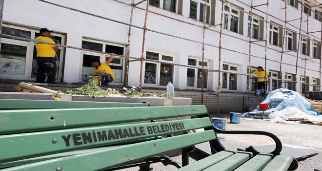 Yenimahalle´de okullara belediye desteği