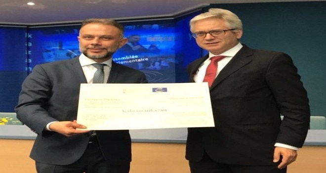 Kahramankazan´a Avrupa Diploması